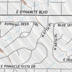 33111NW Page 50 Theodore Roosevelt Lake Topo Preview 3