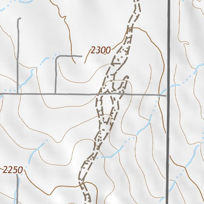 33111NW Page 51 Theodore Roosevelt Lake Topo Preview 2
