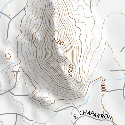 33111NW Page 51 Theodore Roosevelt Lake Topo Preview 3