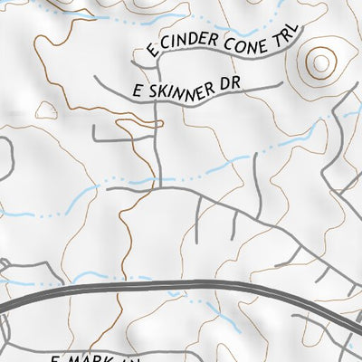 33111NW Page 52 Theodore Roosevelt Lake Topo Preview 2