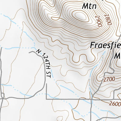 33111NW Page 53 Theodore Roosevelt Lake Topo Preview 2