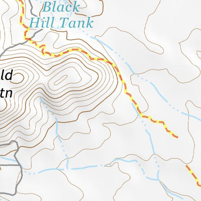 33111NW Page 53 Theodore Roosevelt Lake Topo Preview 3