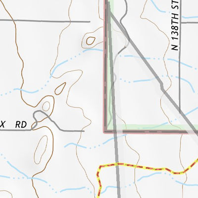 33111NW Page 54 Theodore Roosevelt Lake Topo Preview 3