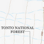 33111NW Page 55 Theodore Roosevelt Lake Topo Preview 2