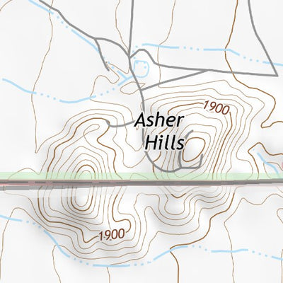 33111NW Page 56 Theodore Roosevelt Lake Topo Preview 3