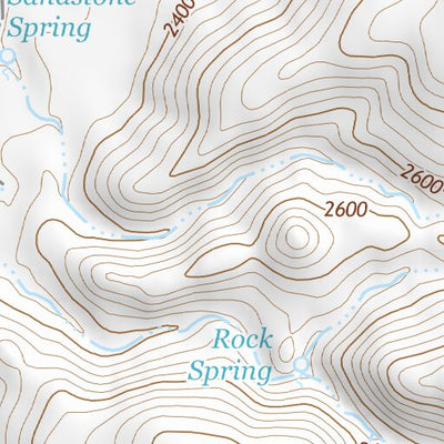 33111NW Page 58 Theodore Roosevelt Lake Topo Preview 3