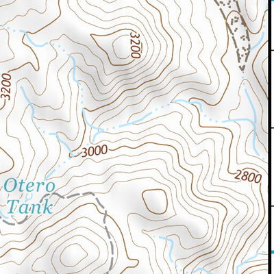 33111NW Page 59 Theodore Roosevelt Lake Topo Preview 3