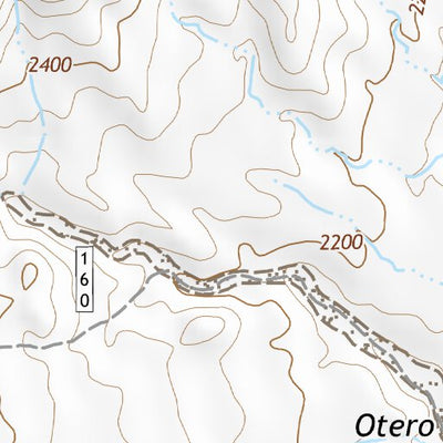 33111NW Page 60 Theodore Roosevelt Lake Topo Preview 2