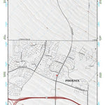 33111NW Page 61 Theodore Roosevelt Lake Topo Preview 1