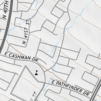 33111NW Page 61 Theodore Roosevelt Lake Topo Preview 2