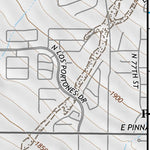 33111NW Page 62 Theodore Roosevelt Lake Topo Preview 3