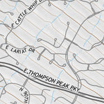 33111NW Page 63 Theodore Roosevelt Lake Topo Preview 3