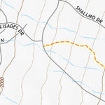 33111NW Page 67 Theodore Roosevelt Lake Topo Preview 2