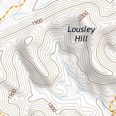 33111NW Page 68 Theodore Roosevelt Lake Topo Preview 3