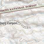 33111NW Page 69 Theodore Roosevelt Lake Topo Preview 3