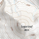 33111NW Page 72 Theodore Roosevelt Lake Topo Preview 3