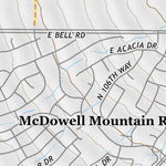 33111NW Page 76 Theodore Roosevelt Lake Topo Preview 2