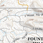 33111NW Page 78 Theodore Roosevelt Lake Topo Preview 2