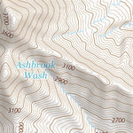 33111NW Page 78 Theodore Roosevelt Lake Topo Preview 3