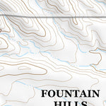 33111NW Page 79 Theodore Roosevelt Lake Topo Preview 2