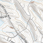 33111NW Page 79 Theodore Roosevelt Lake Topo Preview 3