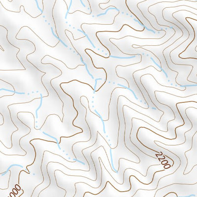 33111NW Page 83 Theodore Roosevelt Lake Topo Preview 3