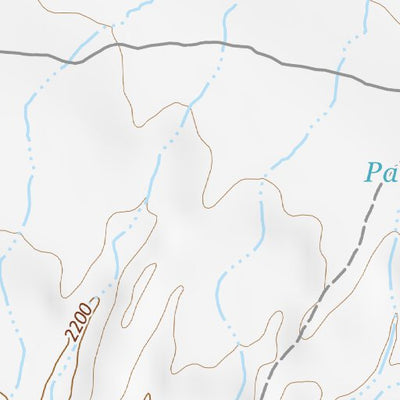 33111NW Page 84 Theodore Roosevelt Lake Topo Preview 2