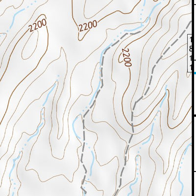 33111NW Page 84 Theodore Roosevelt Lake Topo Preview 3