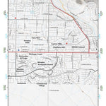 33111NW Page 88 Theodore Roosevelt Lake Topo Preview 1