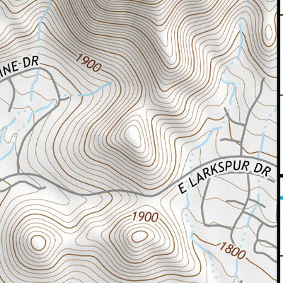 33111NW Page 89 Theodore Roosevelt Lake Topo Preview 3