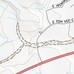 33111NW Page 92 Theodore Roosevelt Lake Topo Preview 2