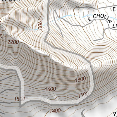 33111NW Page 98 Theodore Roosevelt Lake Topo Preview 3