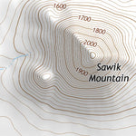 33111NW Page 102 Theodore Roosevelt Lake Topo Preview 3