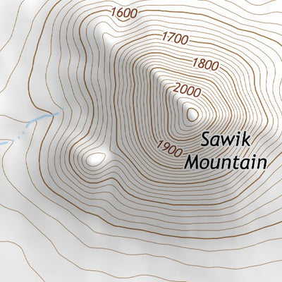 33111NW Page 102 Theodore Roosevelt Lake Topo Preview 3