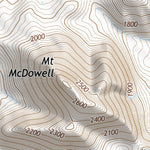 33111NW Page 104 Theodore Roosevelt Lake Topo Preview 3