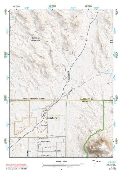 33111SE Page 1 Mesa Topo Preview 1
