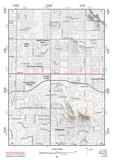 33112NE Page 83 Phoenix North Topo Preview 1