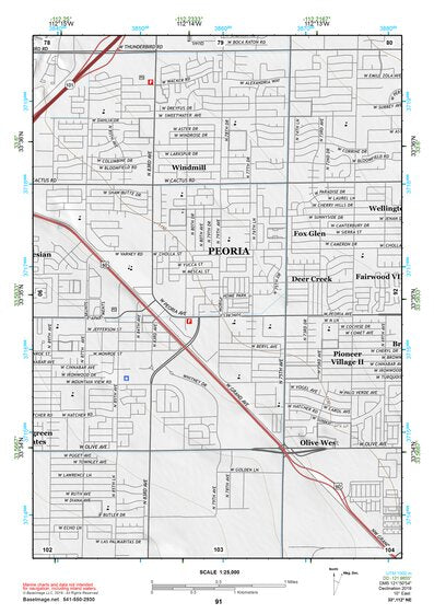 33112NE Page 91 Phoenix North Topo Preview 1