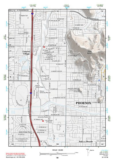 33112NE Page 94 Phoenix North Topo Preview 1