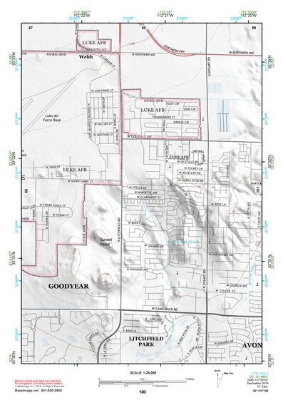 33112NE Page 100 Phoenix North Topo Preview 1