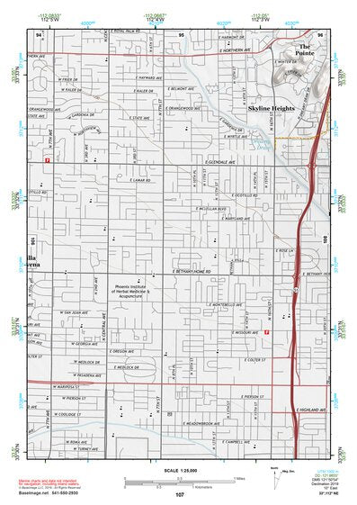 33112NE Page 107 Phoenix North Topo Preview 1