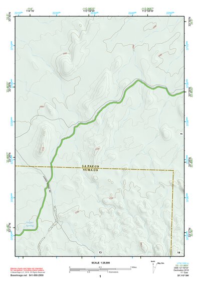 33113SW Page 1 Little Horn Mountains Topo Preview 1