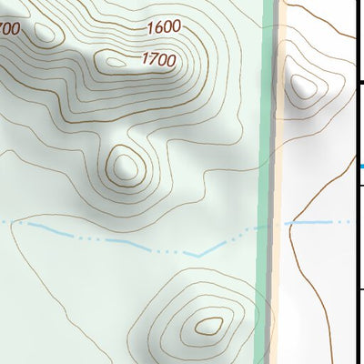 33113SW Page 6 Little Horn Mountains Topo Preview 3