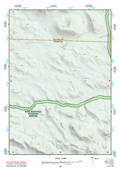 33113SW Page 27 Little Horn Mountains Topo Preview 1