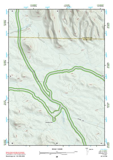33113SW Page 28 Little Horn Mountains Topo Preview 1