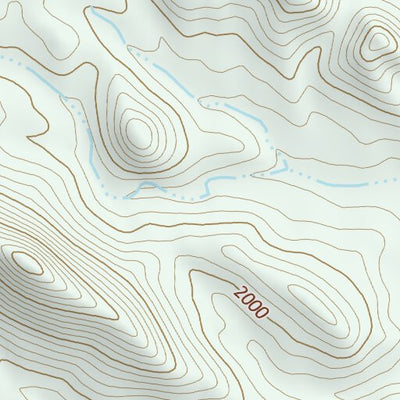33113SW Page 41 Little Horn Mountains Topo Preview 3