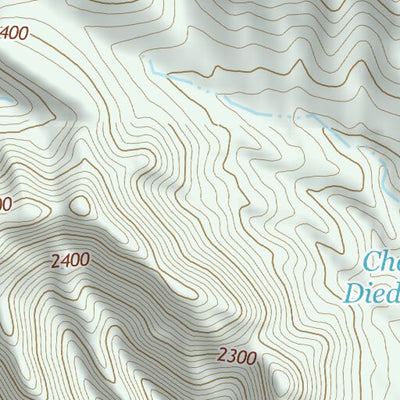 33113SW Page 51 Little Horn Mountains Topo Preview 2
