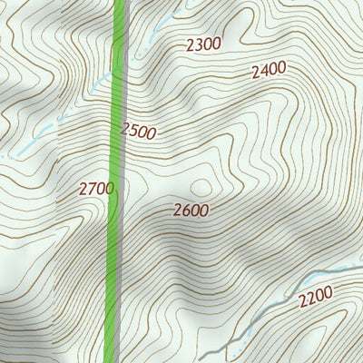 33113SW Page 52 Little Horn Mountains Topo Preview 3