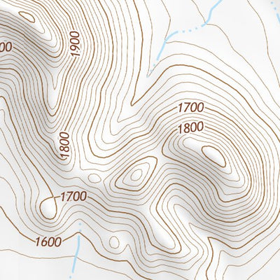 33113SW Page 55 Little Horn Mountains Topo Preview 3