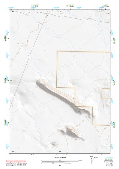 33113SW Page 60 Little Horn Mountains Topo Preview 1